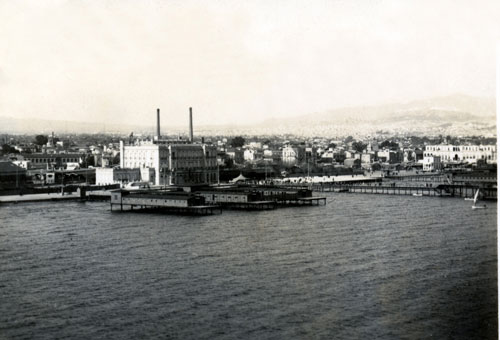 Vue de Port-Saïd vers 1936 